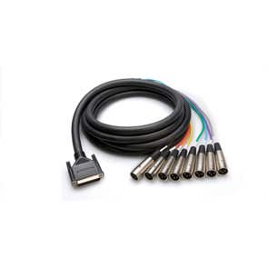 Hosa Cable DTM805 8 Channel D Sub to M XLR Recording Snake