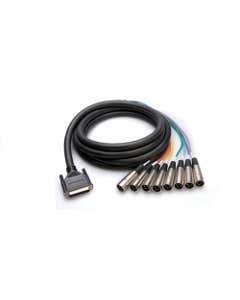 Hosa Cable DTM805 8 Channel D Sub to M XLR Recording Snake