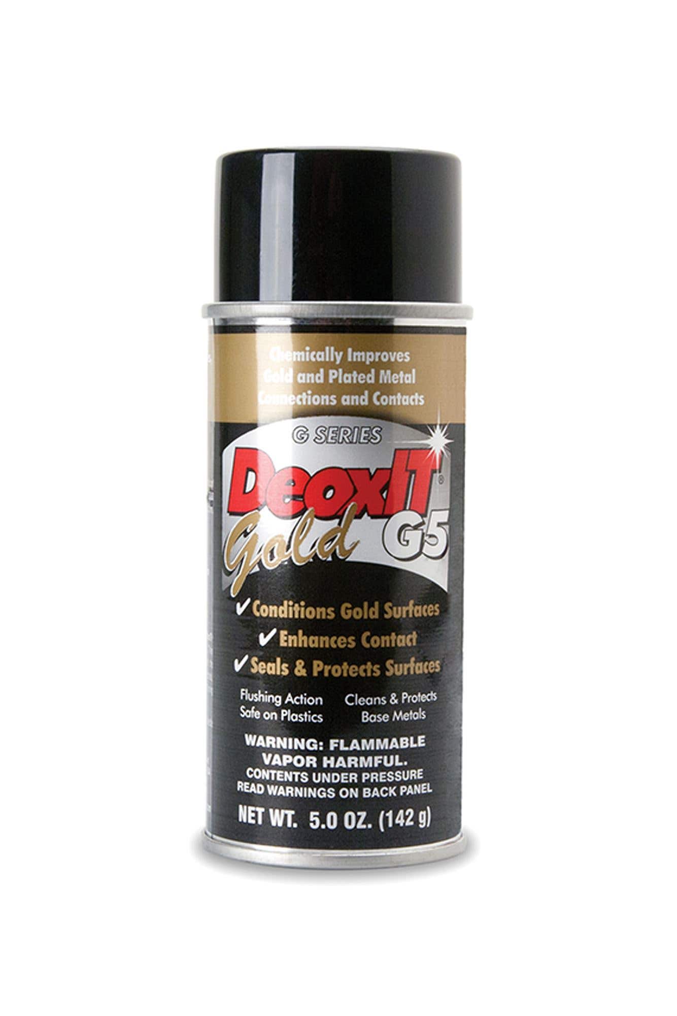 Hosa G5S6 CAIG DeoxIT GOLD Contact Enhancer 5% Spray Ounce