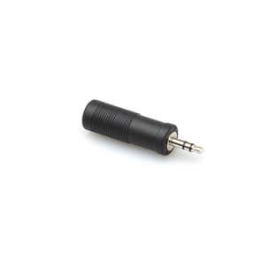 Hosa GMP112 Female 1/4 Inch TRS to Male 3.5mm TRS Adaptor