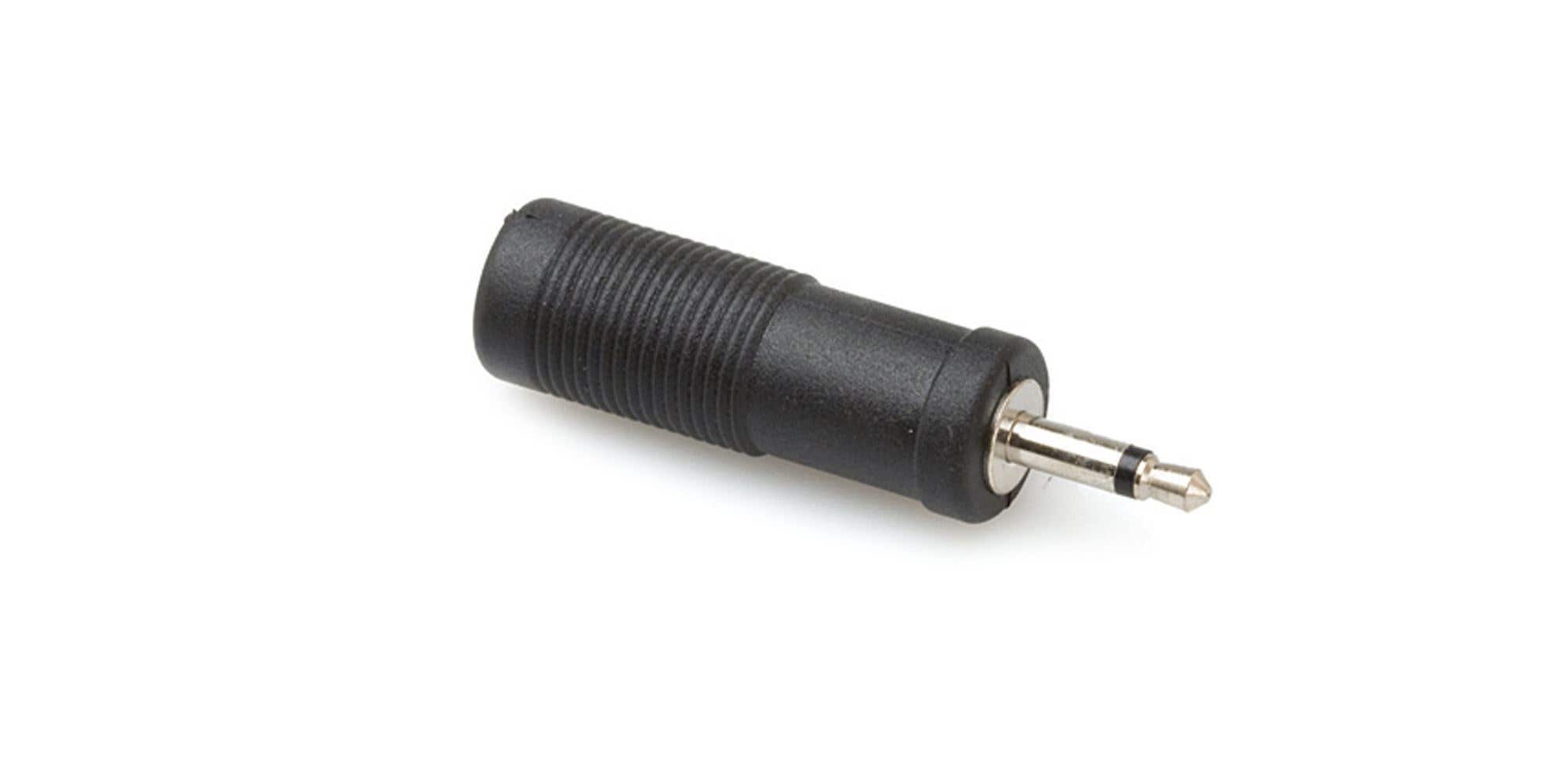 Hosa GMP113 Female 1/4 Inch TS to Male 3.5mm TS Adaptor