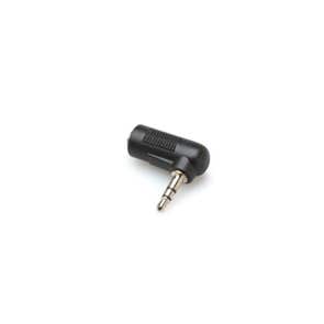 Hosa GMP272 3.5mm TRS to 3.5mm TRS Right Angle Adaptor