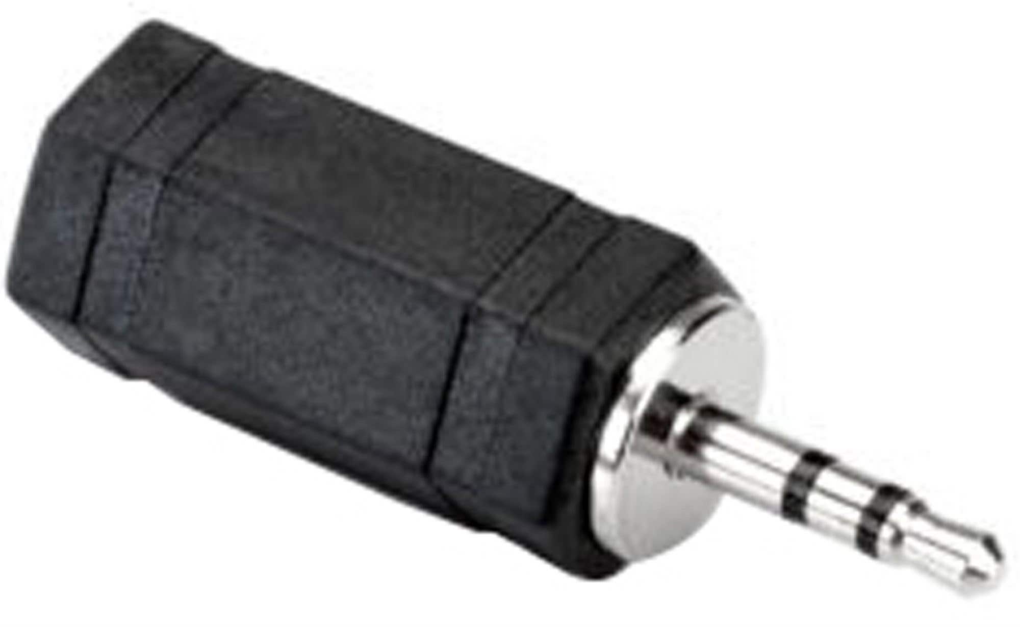 Hosa GMP-471 3.5mm TRS to 2.5mm TRS Adaptor
