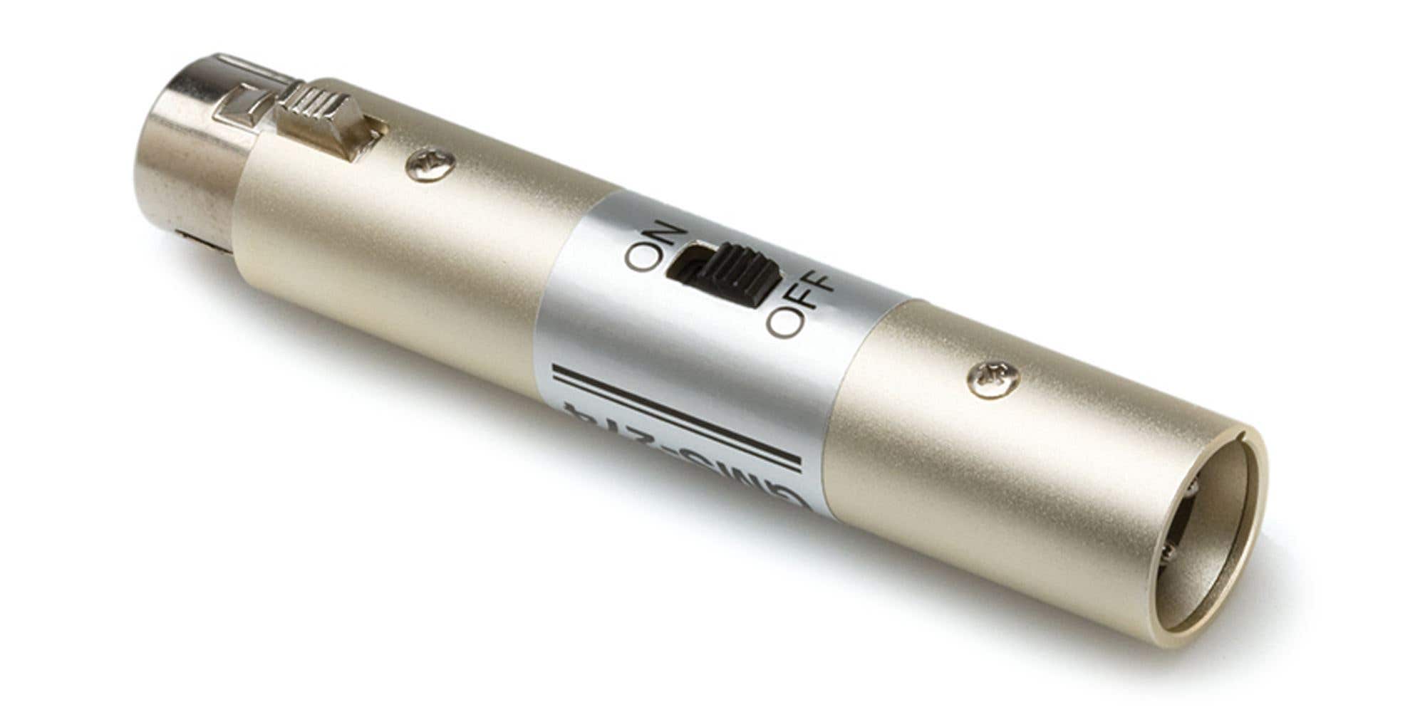 Hosa GMS274 Power Switch XLR to XLR Adaptor