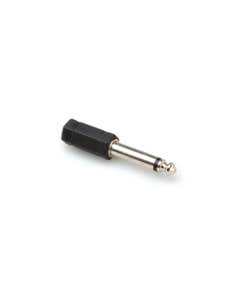 Hosa GPM179 3.5mm TRS to 1/4 Inch TS Adaptor