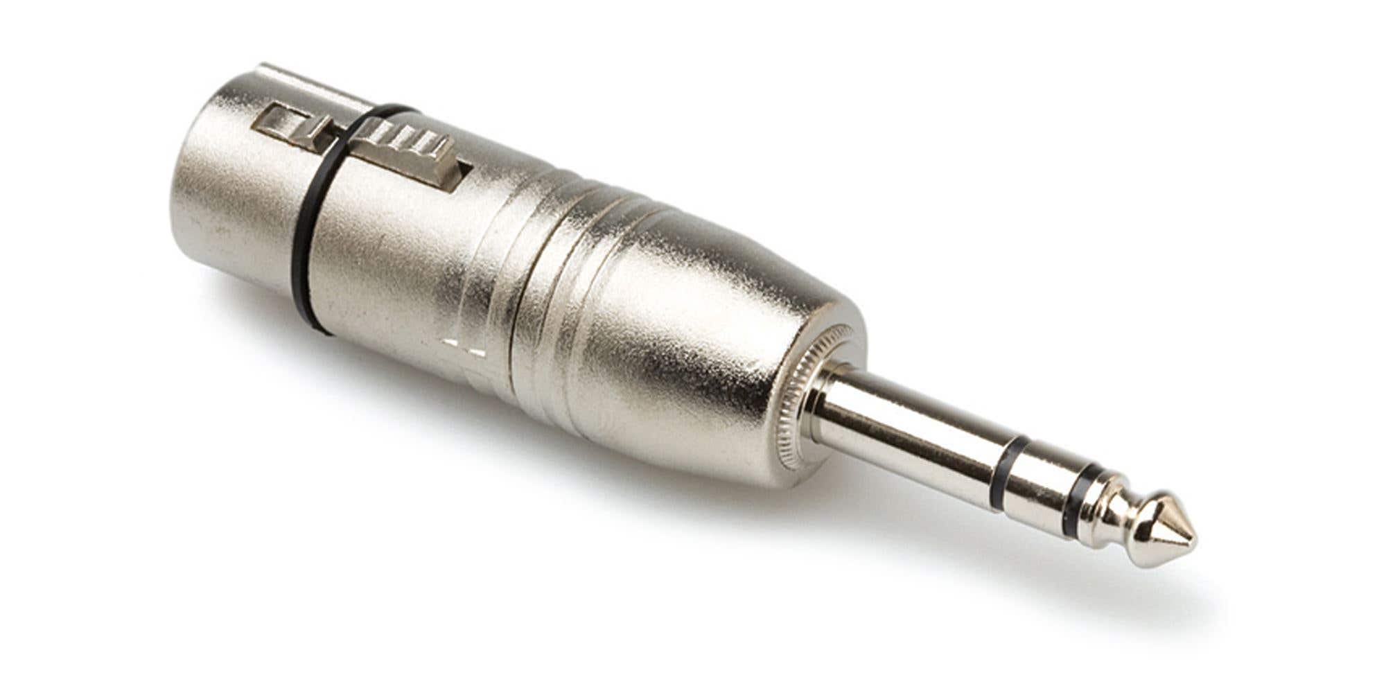 Hosa GXP143 XLR Female to 1/4 Inch TRS Adaptor