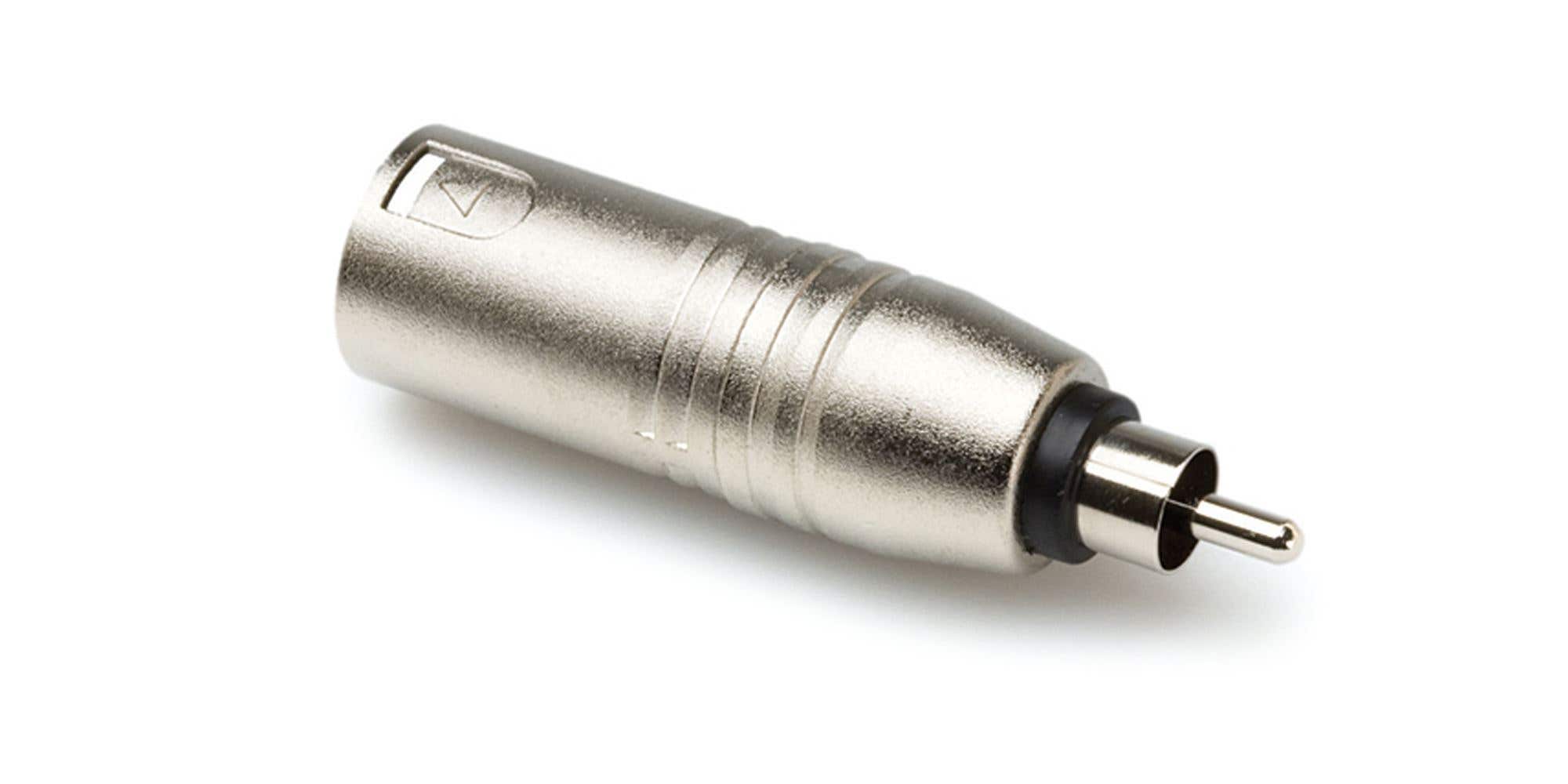 Hosa GXR135 XLR Male to RCA Male Adaptor