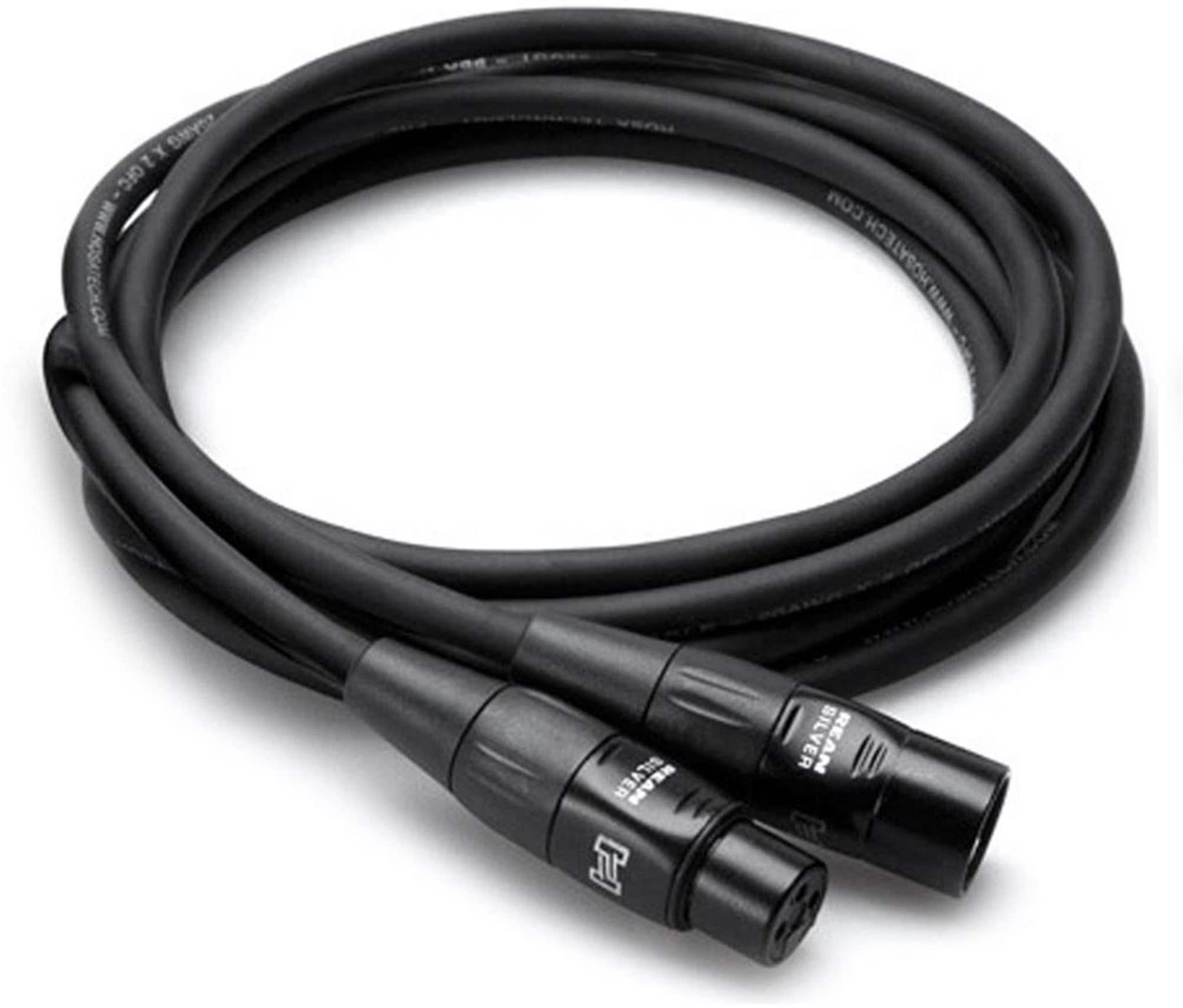 Hosa HMIC030 Pro Microphone Cable REAN XLR3F to XLRM 30 Foot