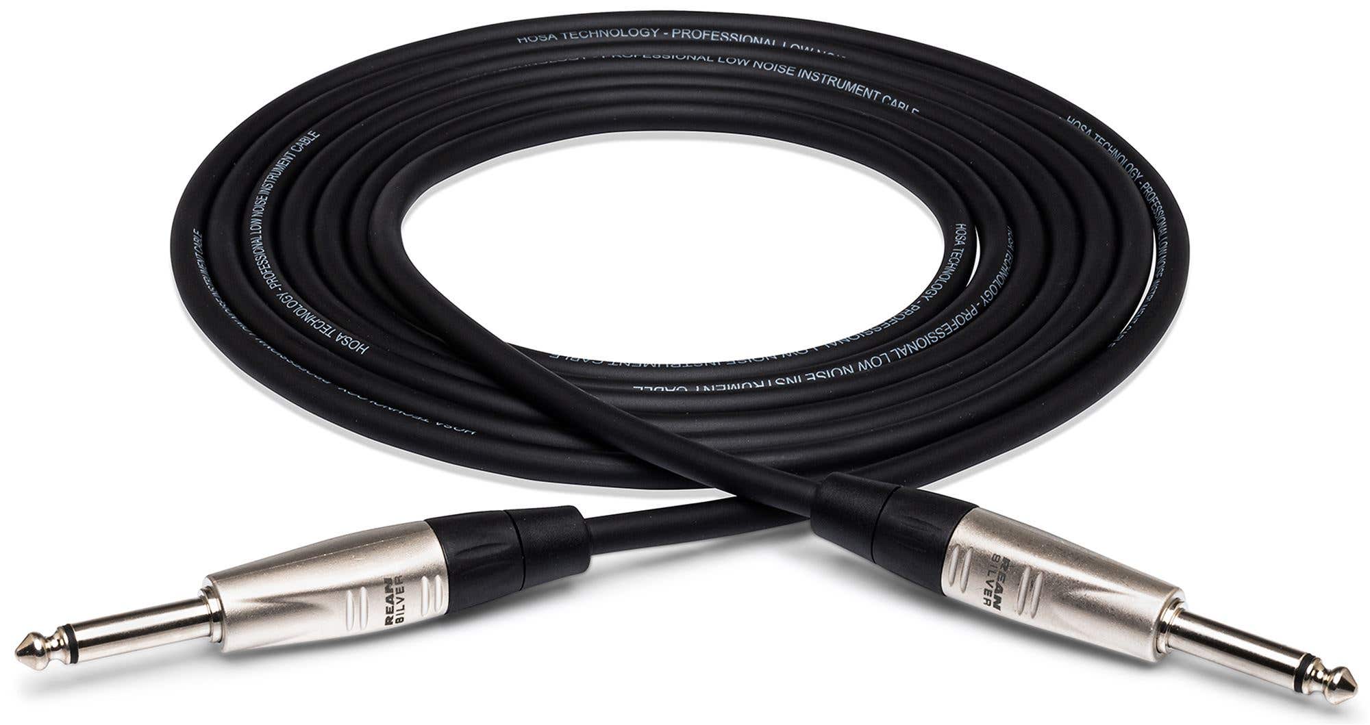 Hosa HPP Pro Unbalanced Interconnect REAN 1/4" TS to Same