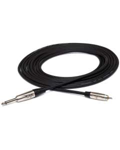 Hosa HPR-000 Pro Unbalanced Interconnect REAN 1/4" TS to RCA