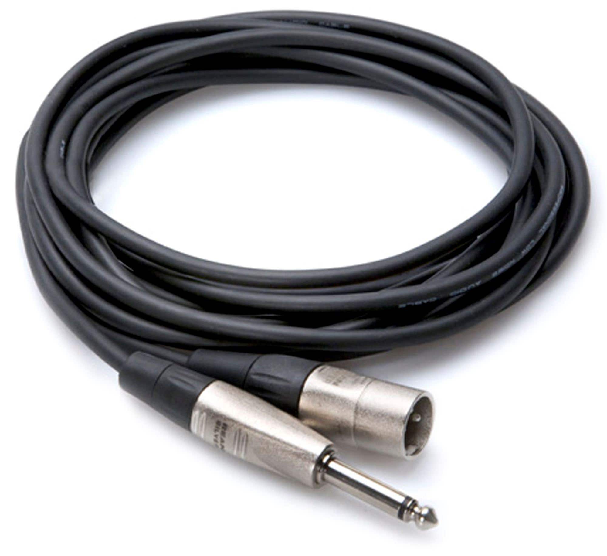 Hosa HPX-003 Pro Unbalanced Interconnect 1/4" TS to XLR3M