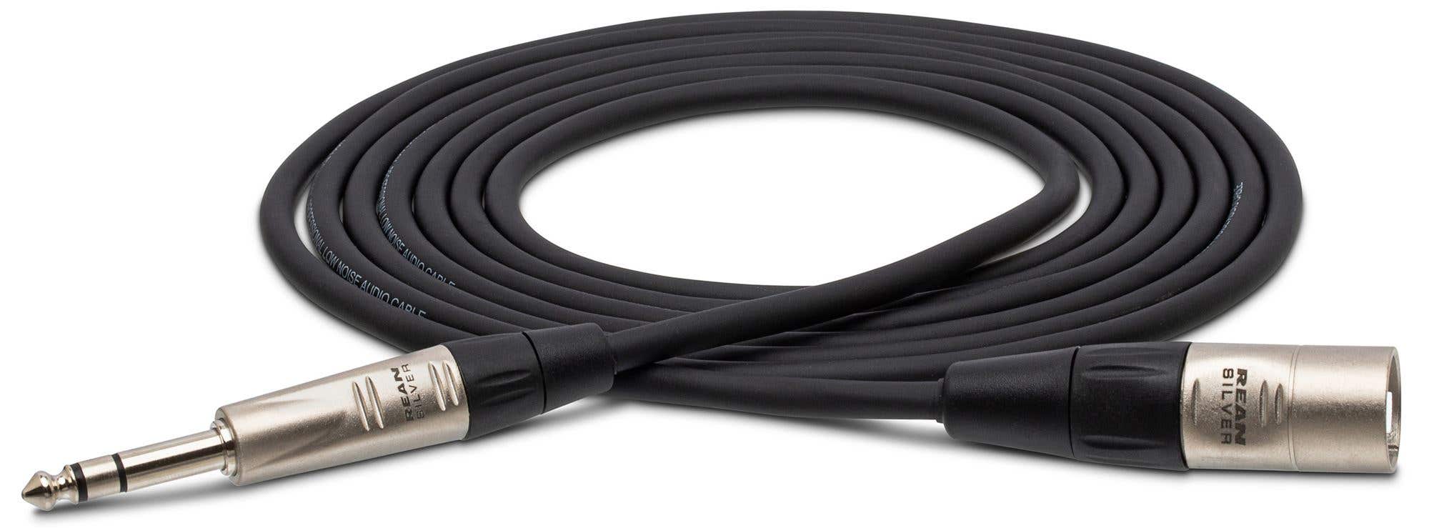 Hosa HSX-100 Pro Balanced Interconnect REAN 1/4 In TRS to XLR3M Cables