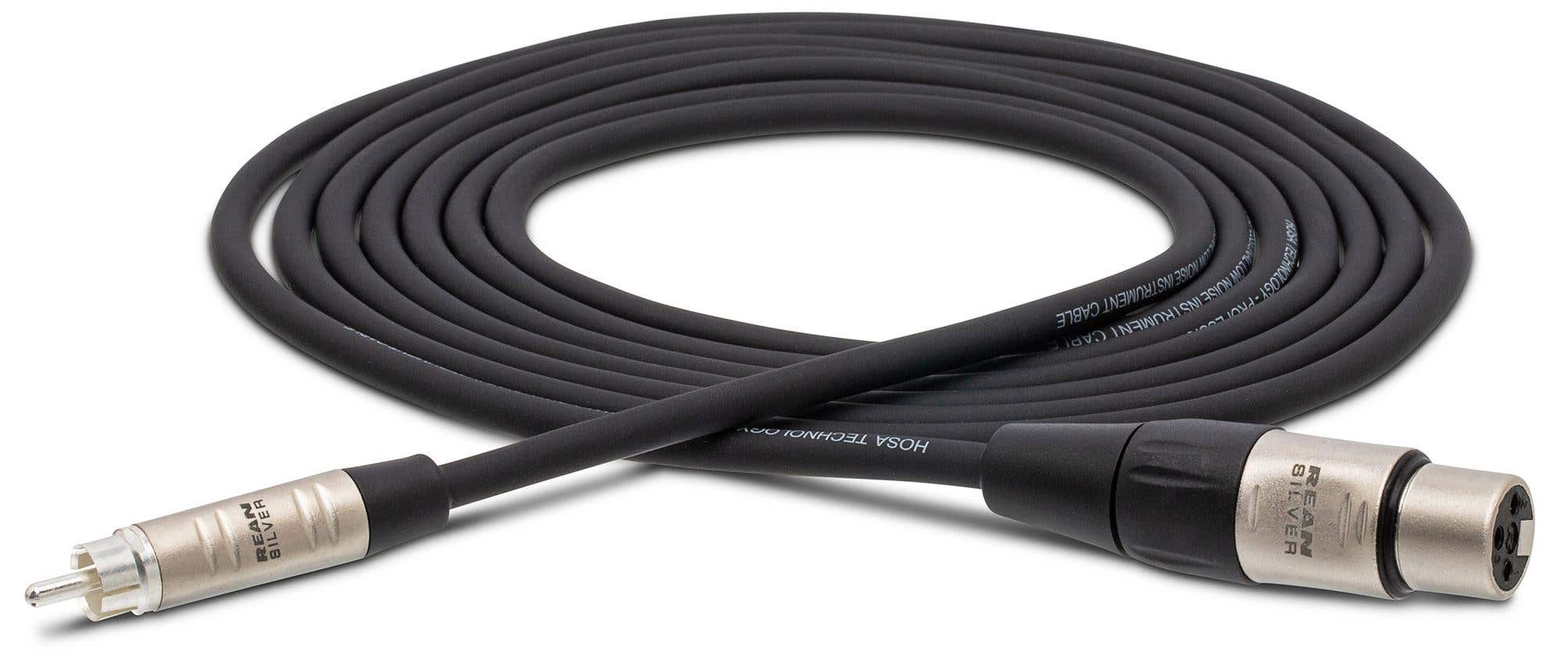 Hosa HXR-015 Pro Unbalanced Interconnect XLR3F to RCA Cable