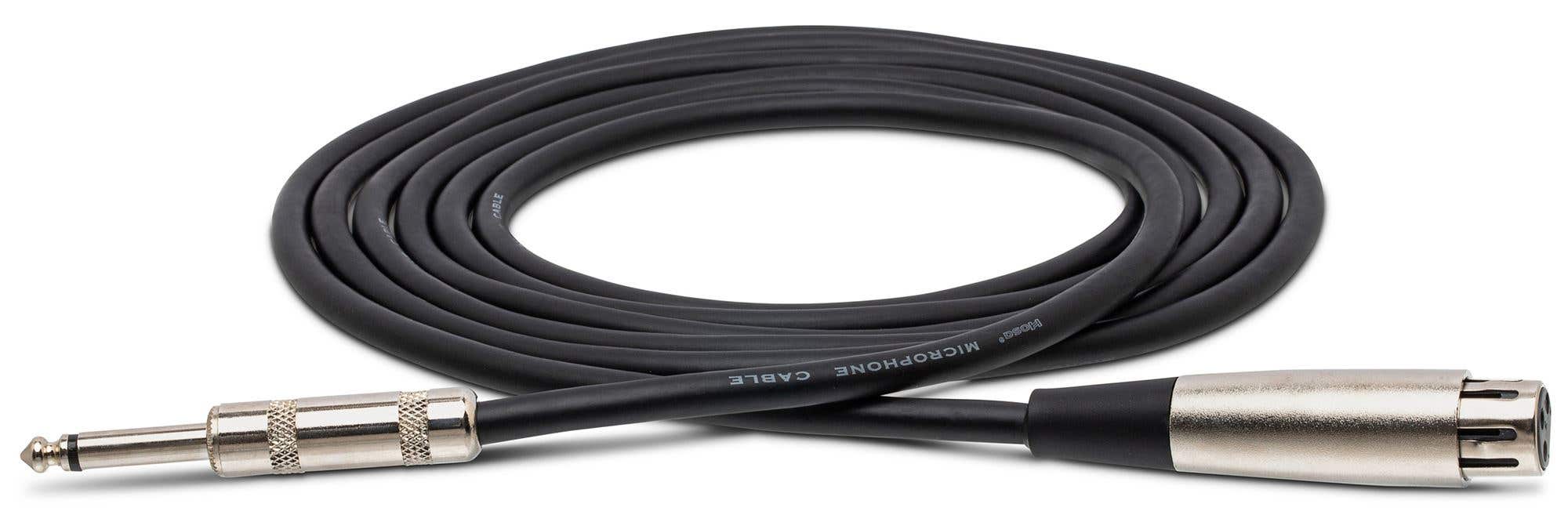 Hosa MCH-105 Microphone Cable XLRF to 1/4" TS