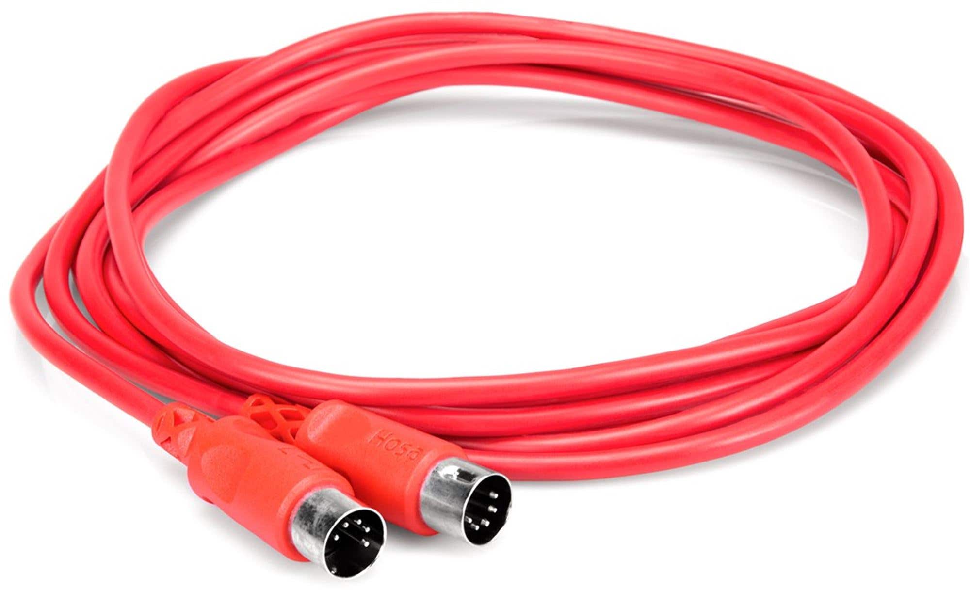 Hosa MID-300RD MIDI Cable 5-pin DIN
