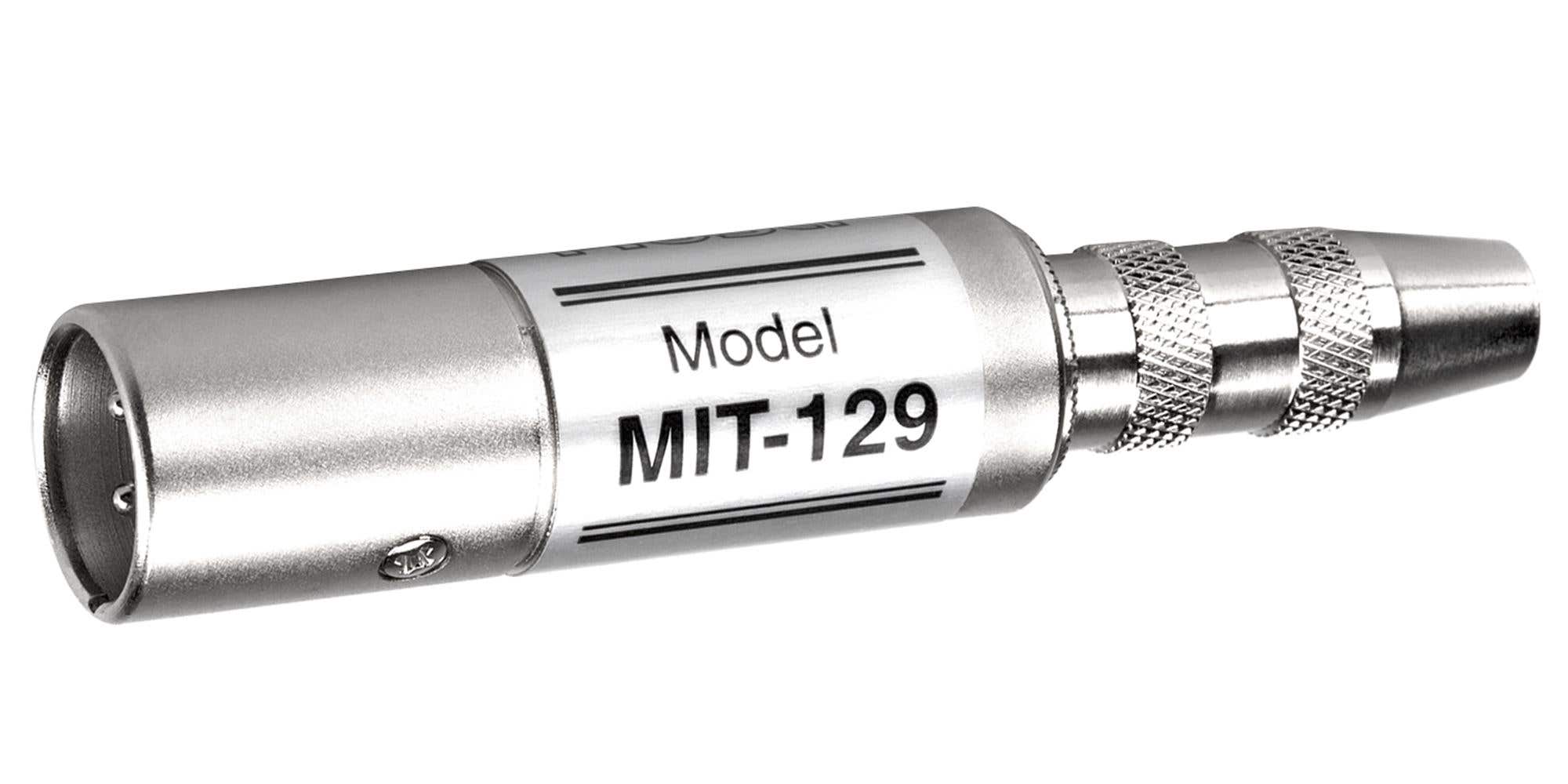 Hosa MIT129 Impedance Transformer 1/4 Inch TSF to XLR3M