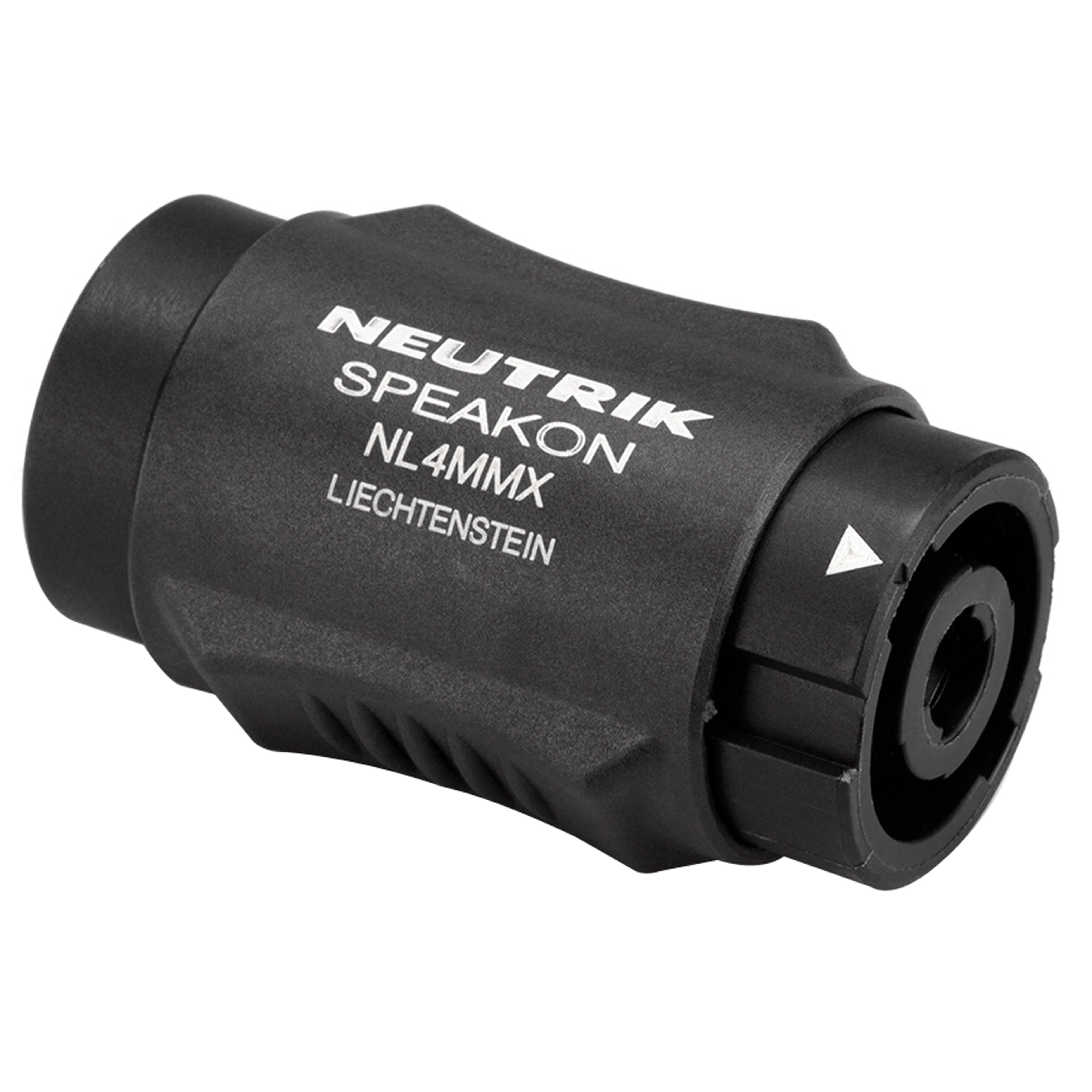 Hosa NL4MMX Neutrik Speaker Coupler Speakon to Same