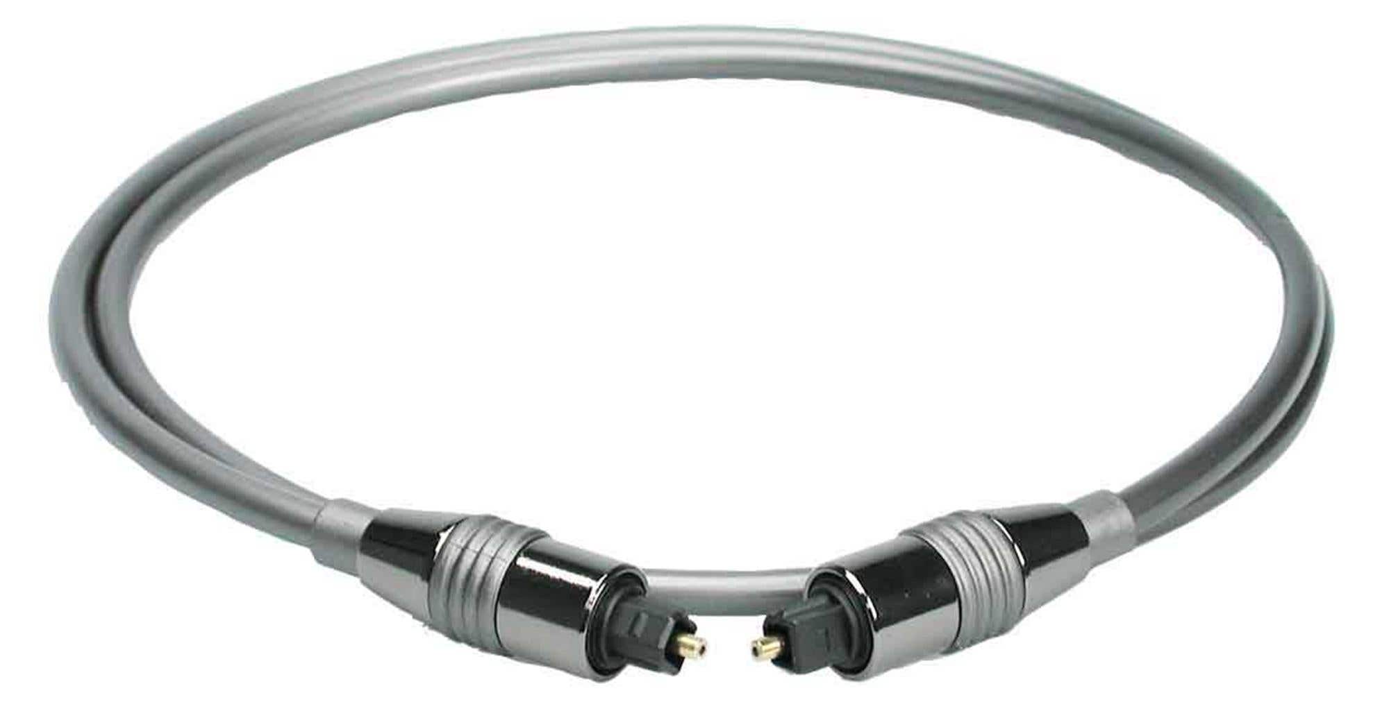 Hosa OPM303 Pro Fiber Optic Cable Toslink 3 Foot