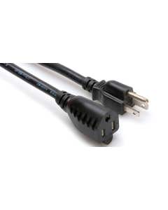 Hosa PWX-403 3-foot Power Extension Cord