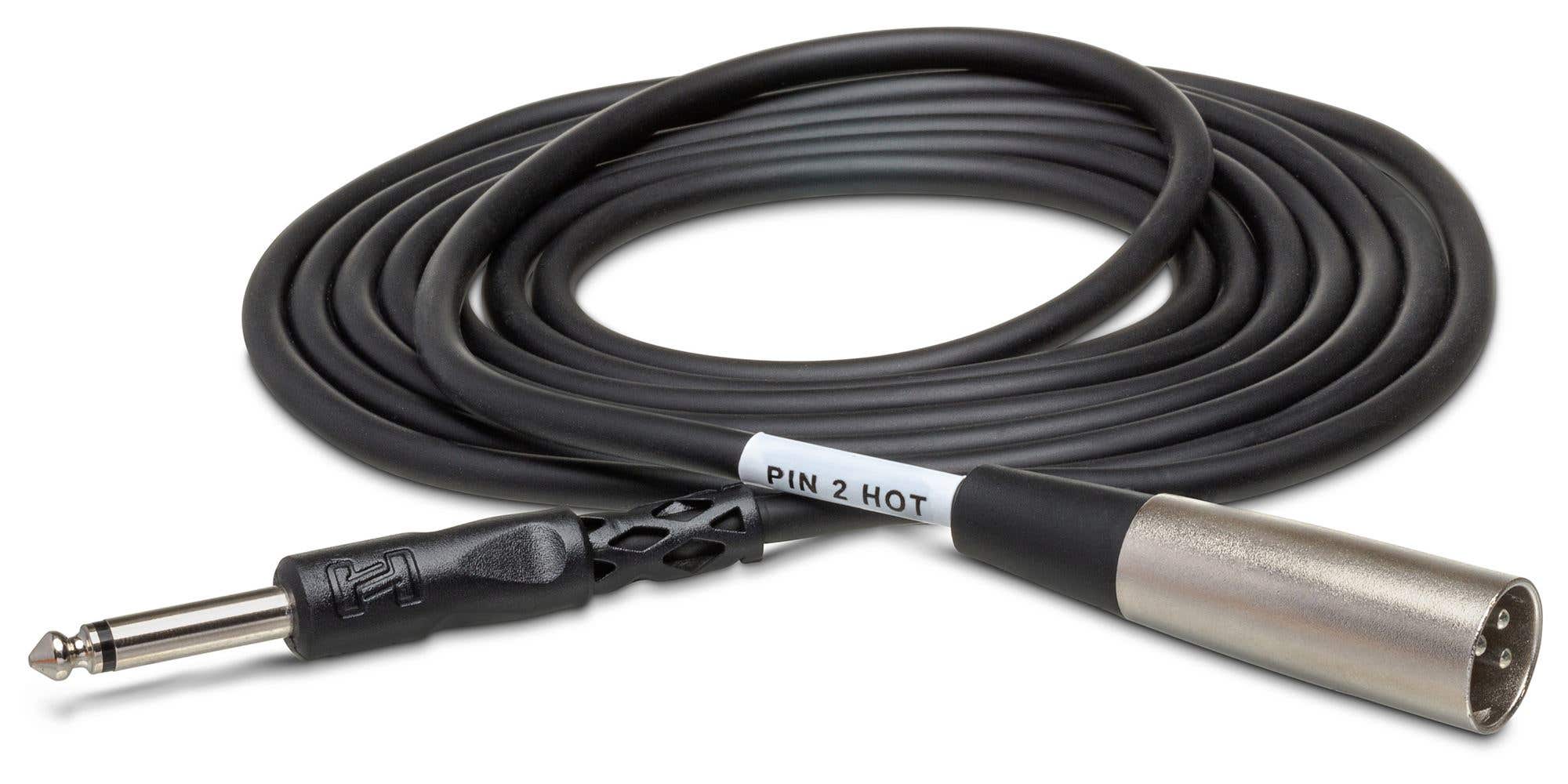 Hosa PXM-120 Unbalanced Interconnect 1/4" TS to XLR3M 20'