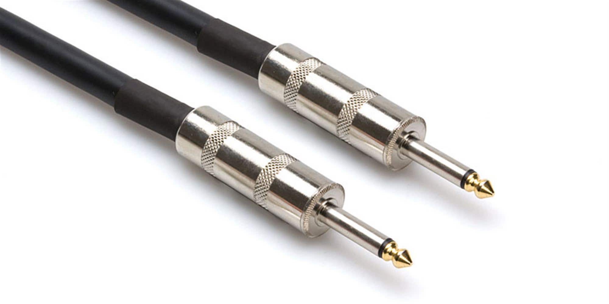 Hosa SKJ2100 Edge Speaker Cable Neutrik 1/4 Inch TS to 100 Foot