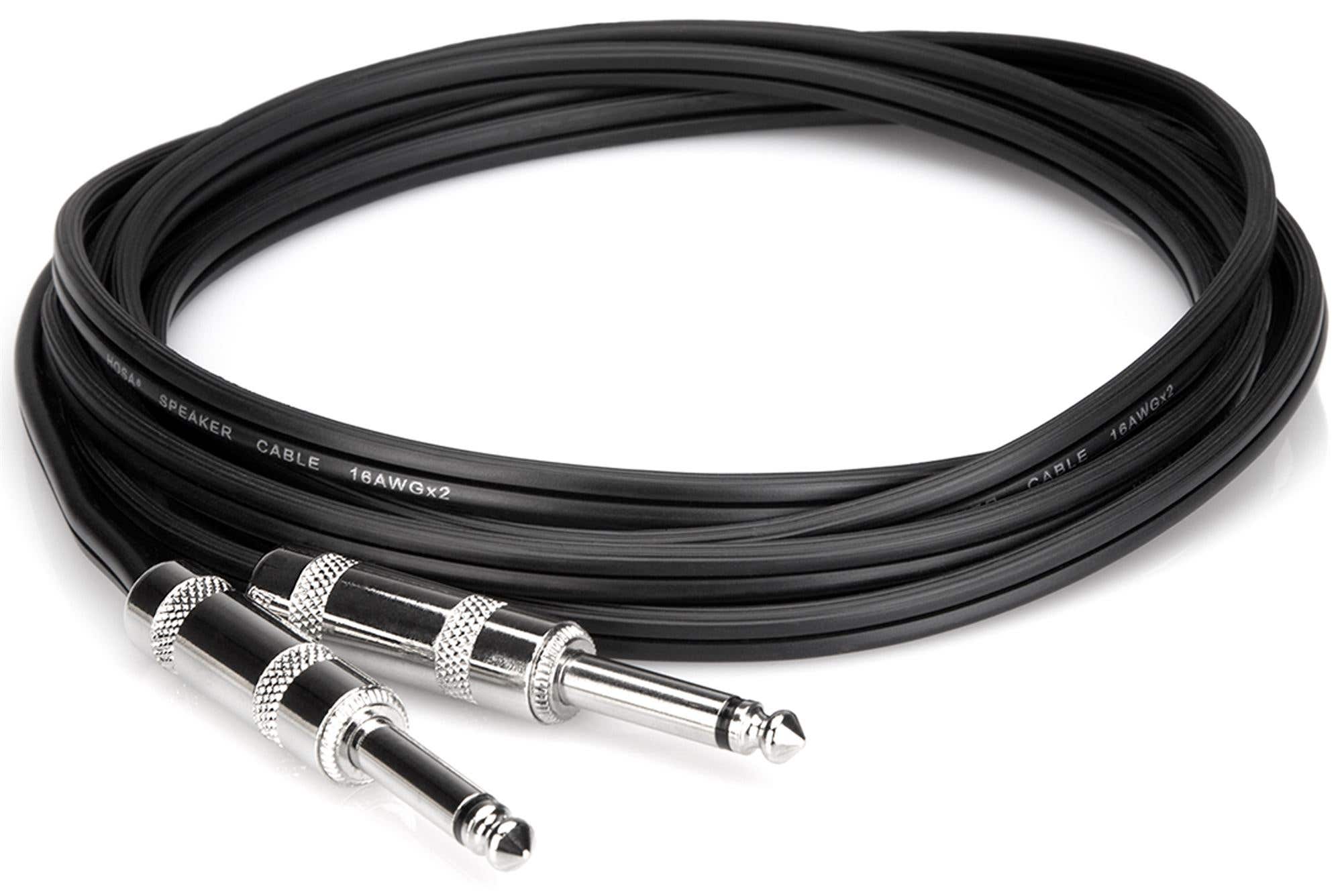 Hosa SKZ-620 Speaker Cable 1/4" TS to Same