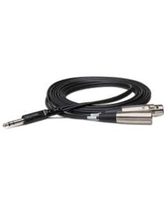 Hosa SRC-203 Insert Cable 1/4" TRS to XLR3M and XLR3F