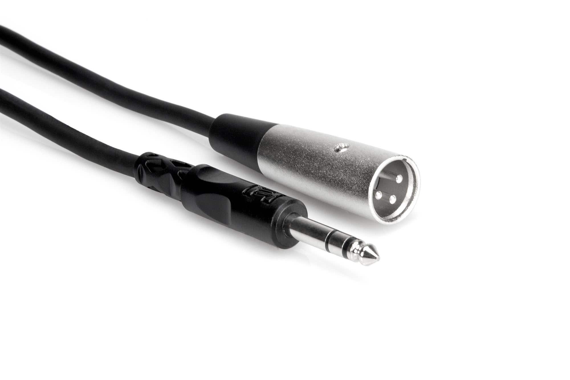 Hosa STX110M Balanced Interconnect XLR3M to 1/4 Inch TRS 10 Foot