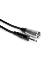 Hosa STX 120M Balanced Interconnect XLR3M to 1/4' TRS 20 Foot
