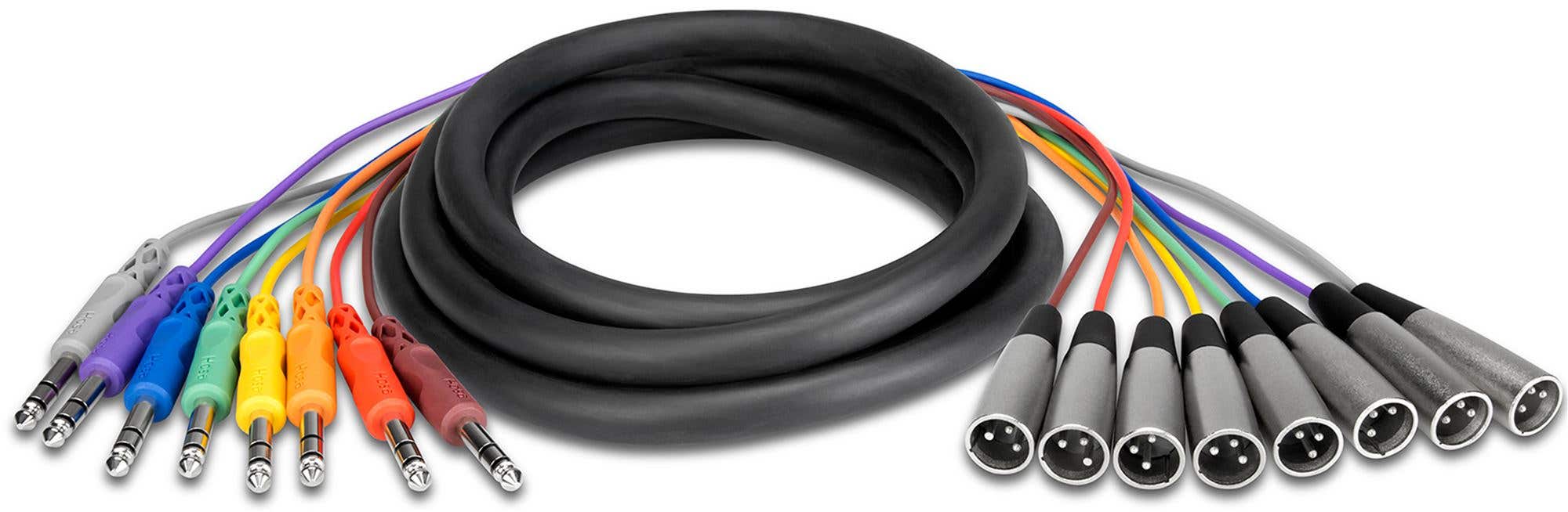Hosa STX-803M Balanced Snake 1/4" TRS to XLR3M