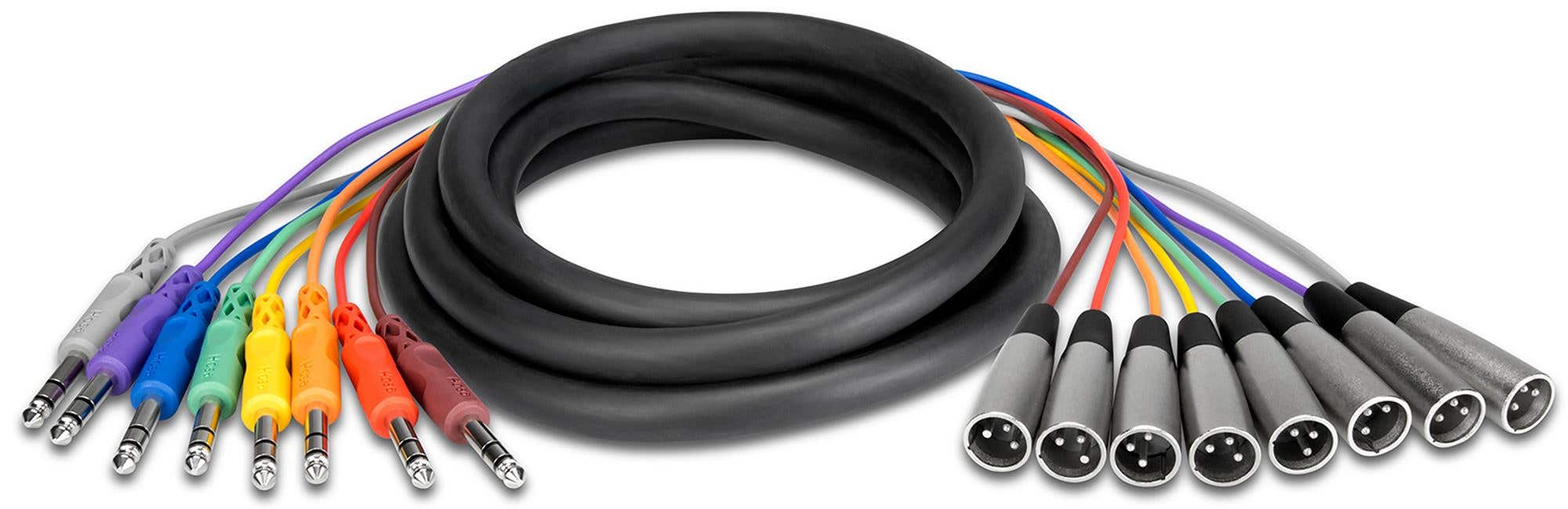 Hosa STX-804M Balanced Snake 1/4" TRS to XLR3M