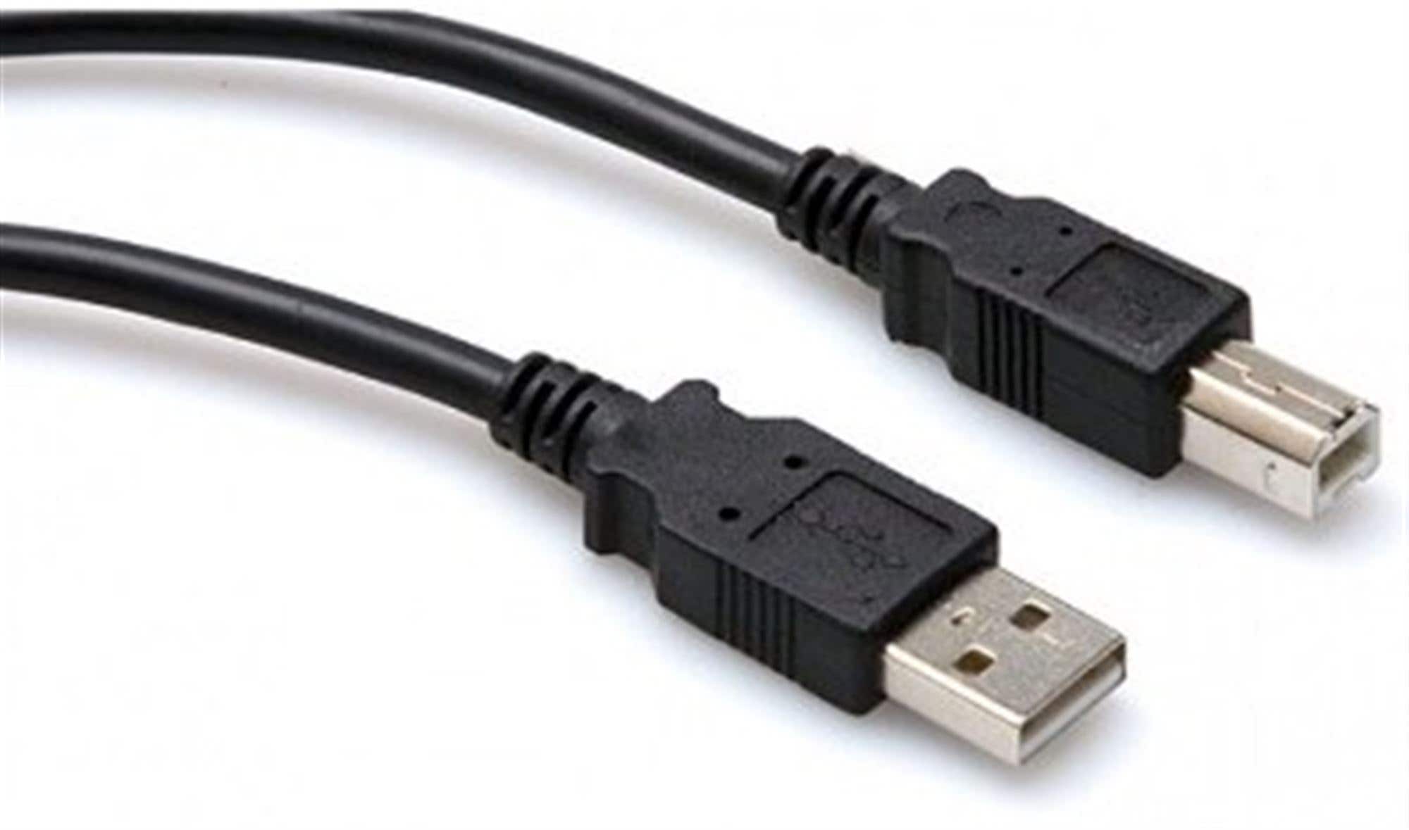 Hosa USB205AB High Speed USB Cable Type A to Type B 5 Foot