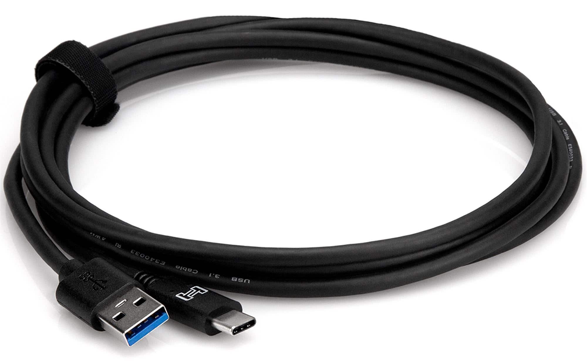 Hosa USB-306CA SuperSpeed USB-C to Type-A cable 6 foot