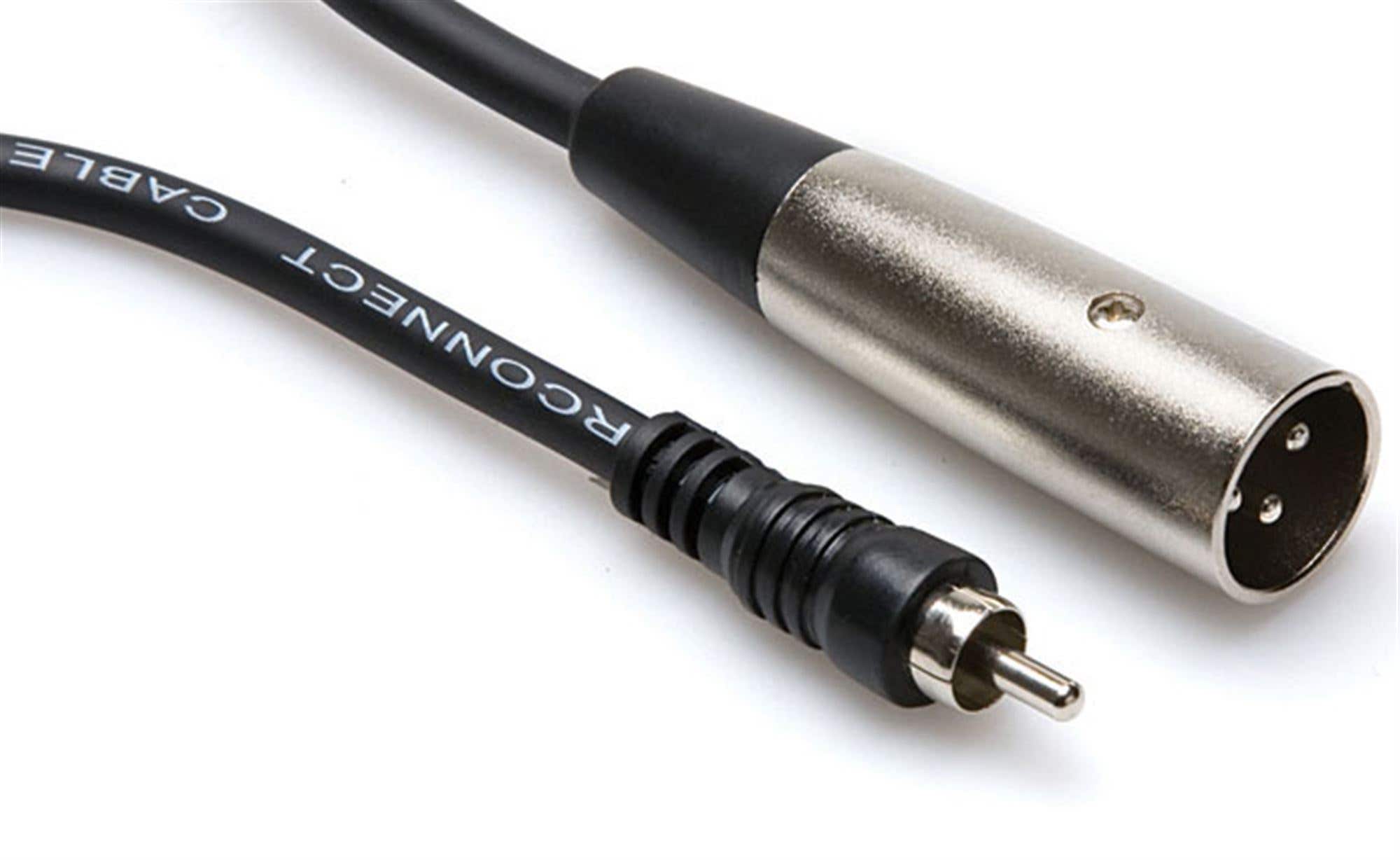 Hosa XRM Unbalanced Interconnect RCA to XLR3M