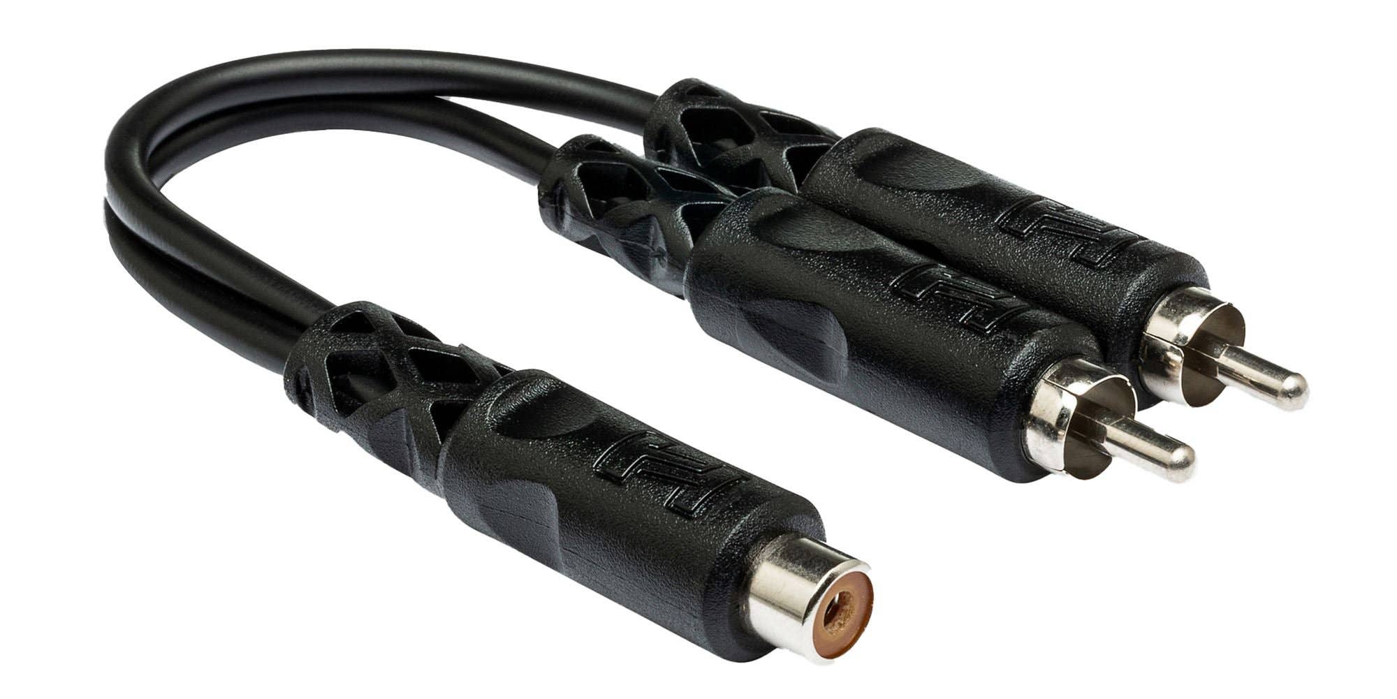 Hosa Y Cable RCAF to Dual RCA