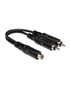 Hosa Y Cable RCAF to Dual RCA