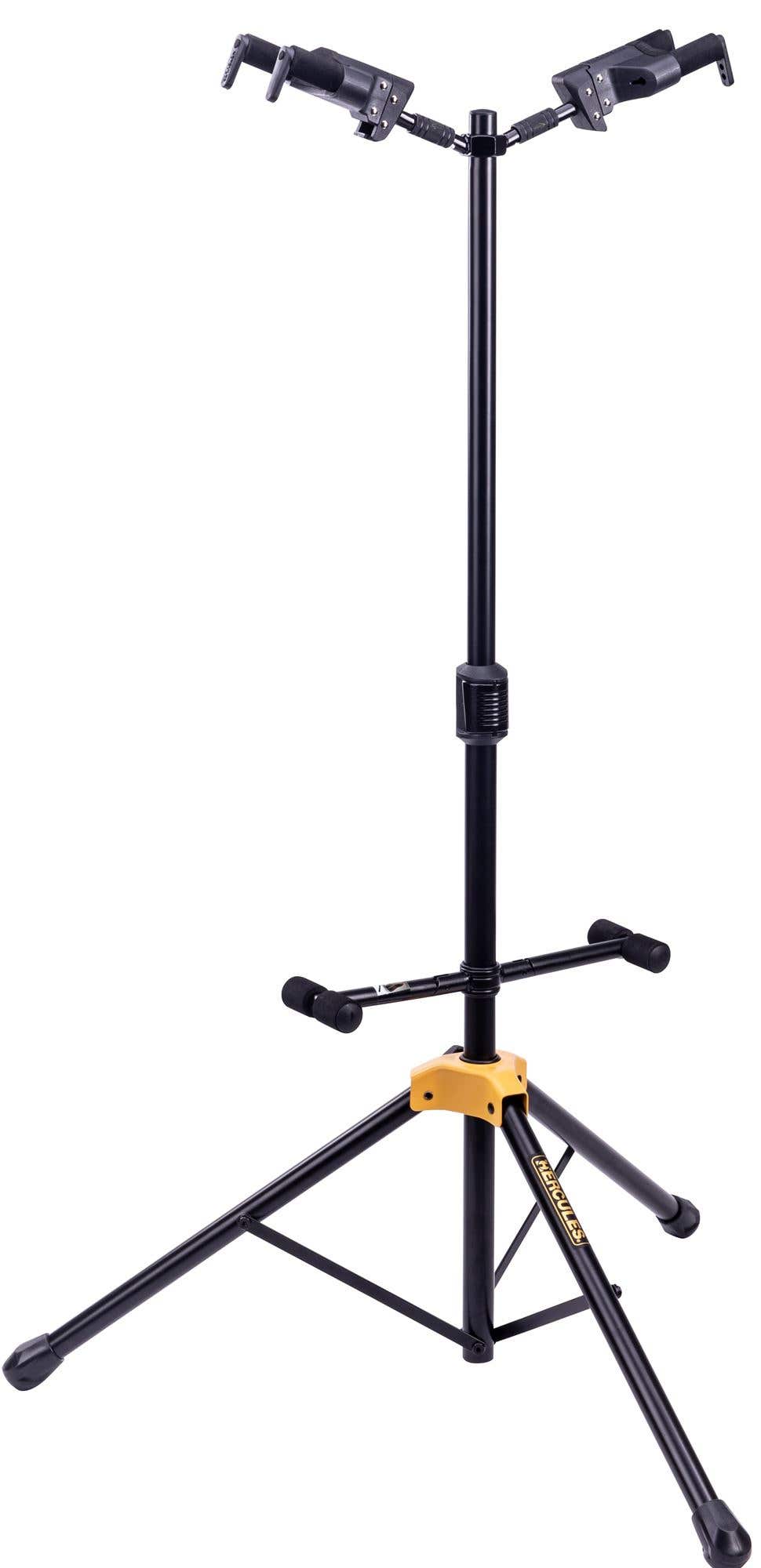 Hercules GS422BPLUS Auto Grip System Double Guitar Stand