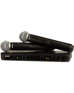 Shure BLX288/B58 Dual Beta 58A Handheld Wireless Vocal System