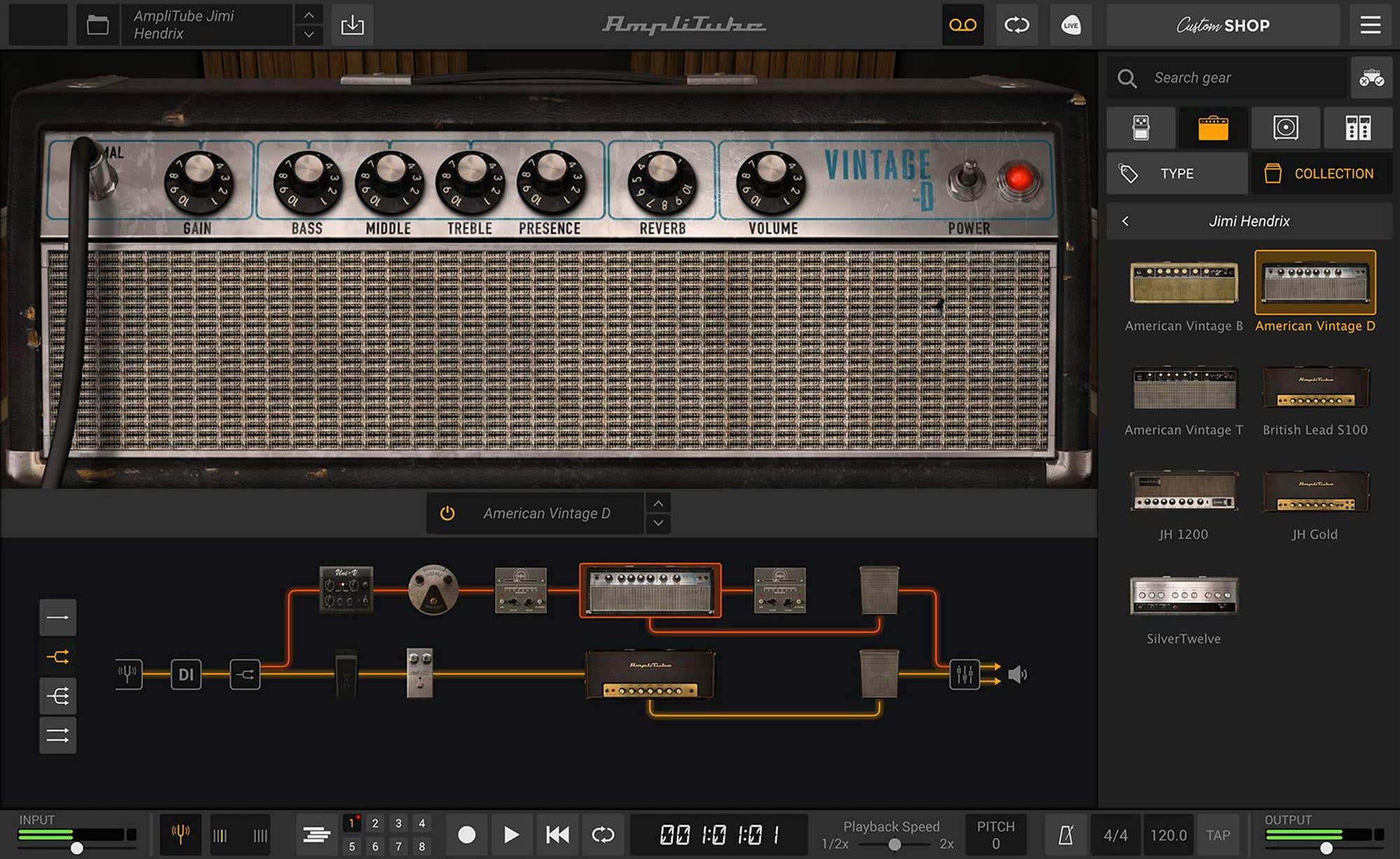 IK Multimedia AmpliTube Jimi Hendrix Anniversary Collection - Download