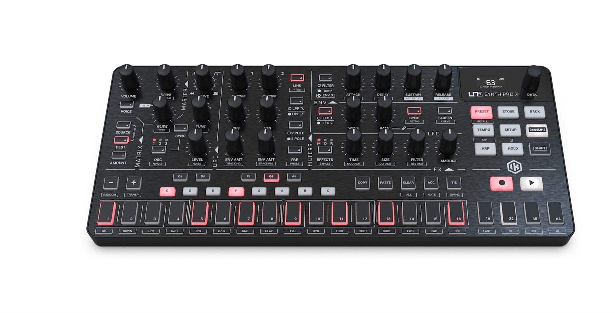 IK Multimedia UNO Synth PRO X Desktop Analog Synthesizer