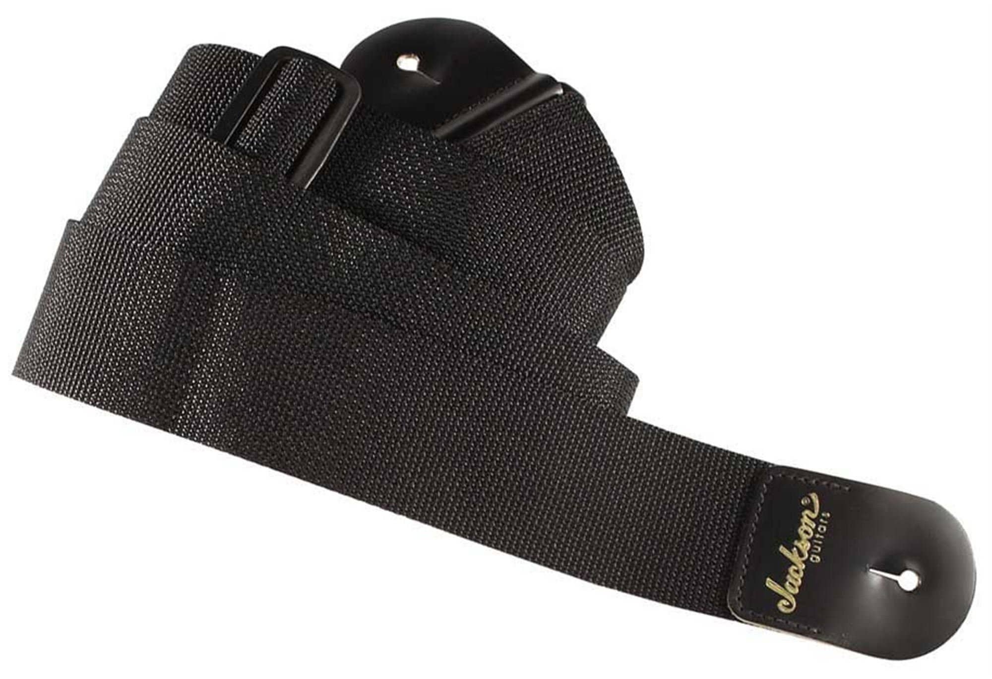 Jackson 2 Inch  Guitar Strap Black