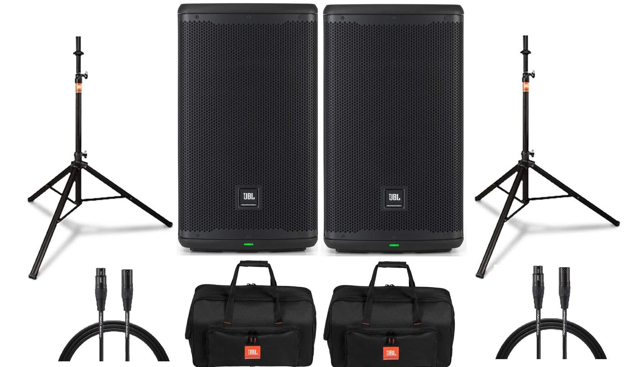 JBL EON710 10" Powered Loudspeaker Bundle