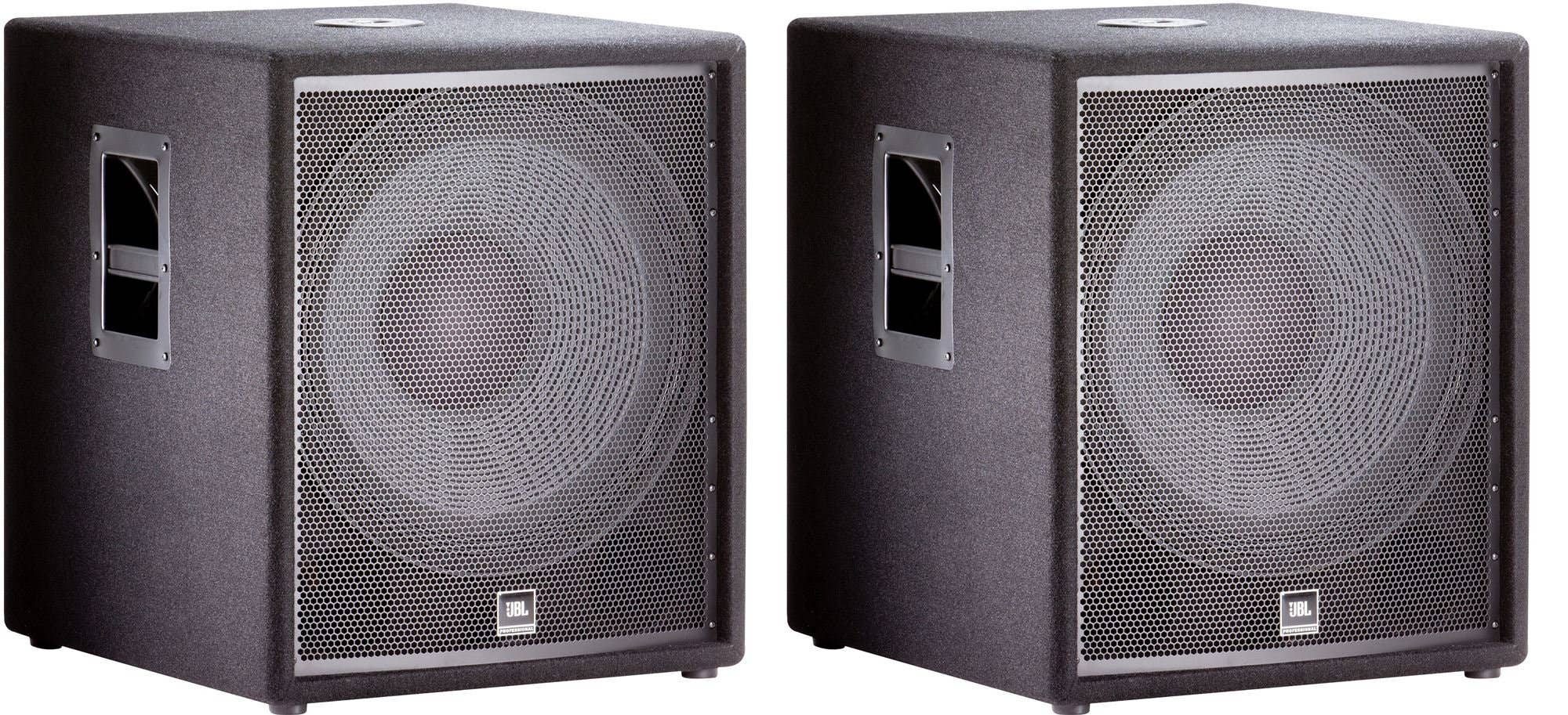 JBL JRX218S 18 Inch Passive PA Subwoofers Pair