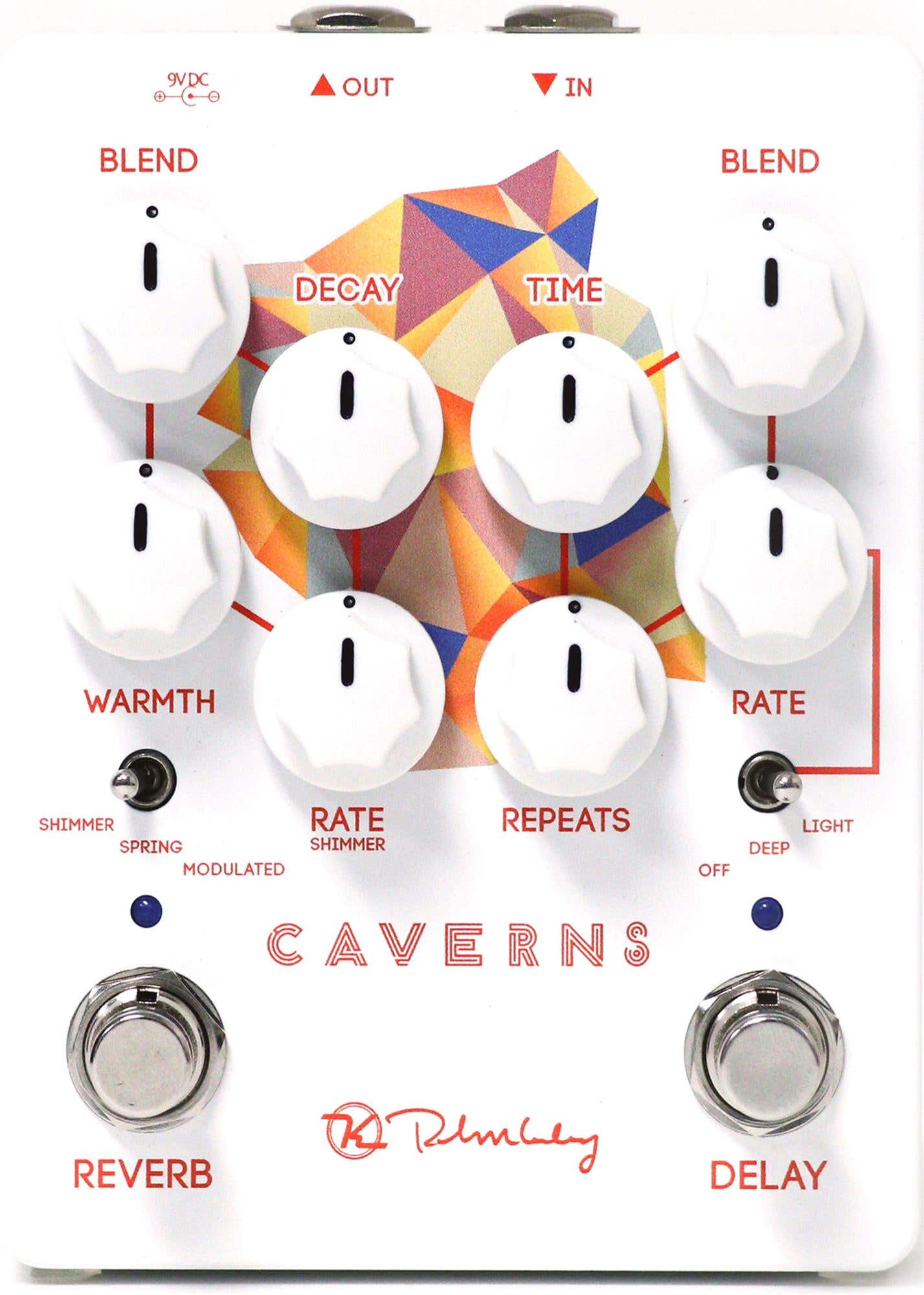 Keeley Caverns V2 Reverb and Delay Pedal