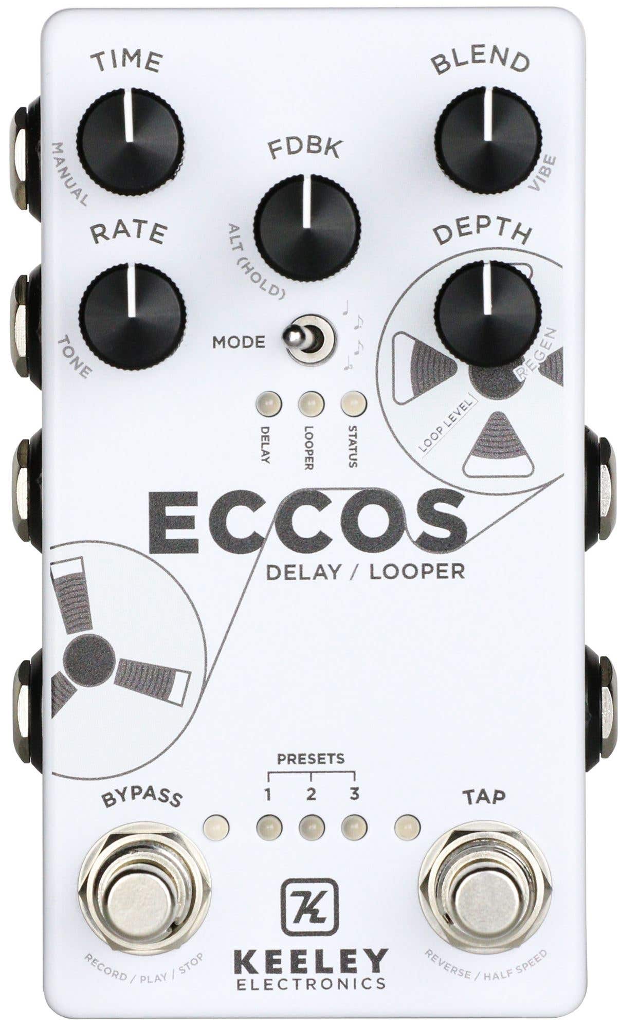 Keeley ECCOS Delay and Looper Pedal