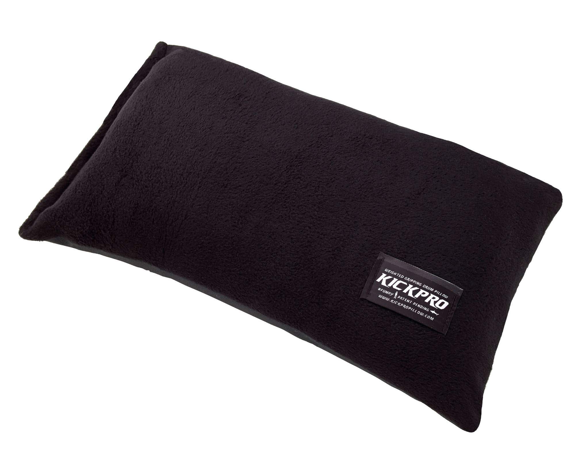 KickPro Weighted Non Slip Bass Drum Pillow Black