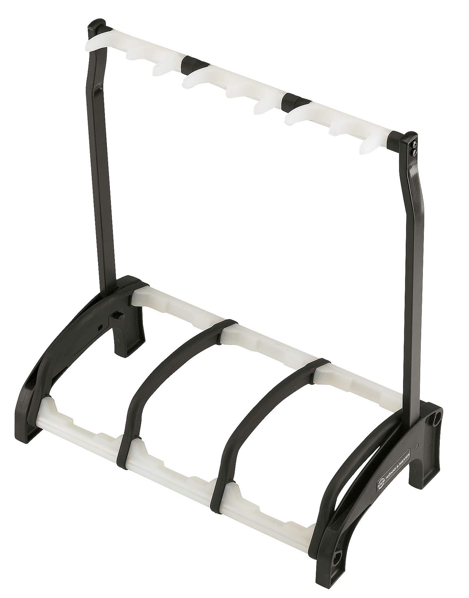 K&M 17513 Guardian 3 Guitar Stand Translucent