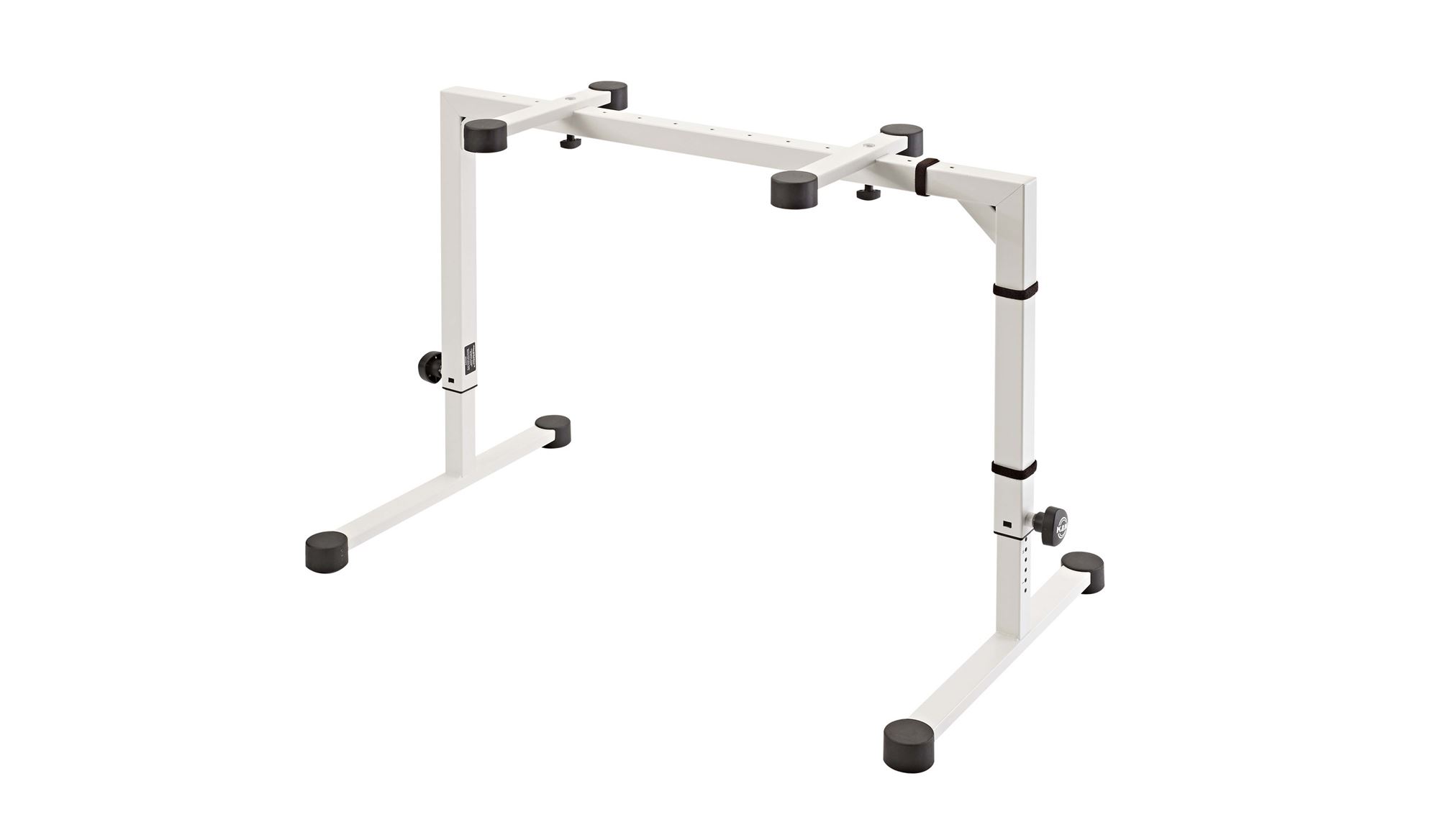 K&M Omega Table Style Keyboard Stand White