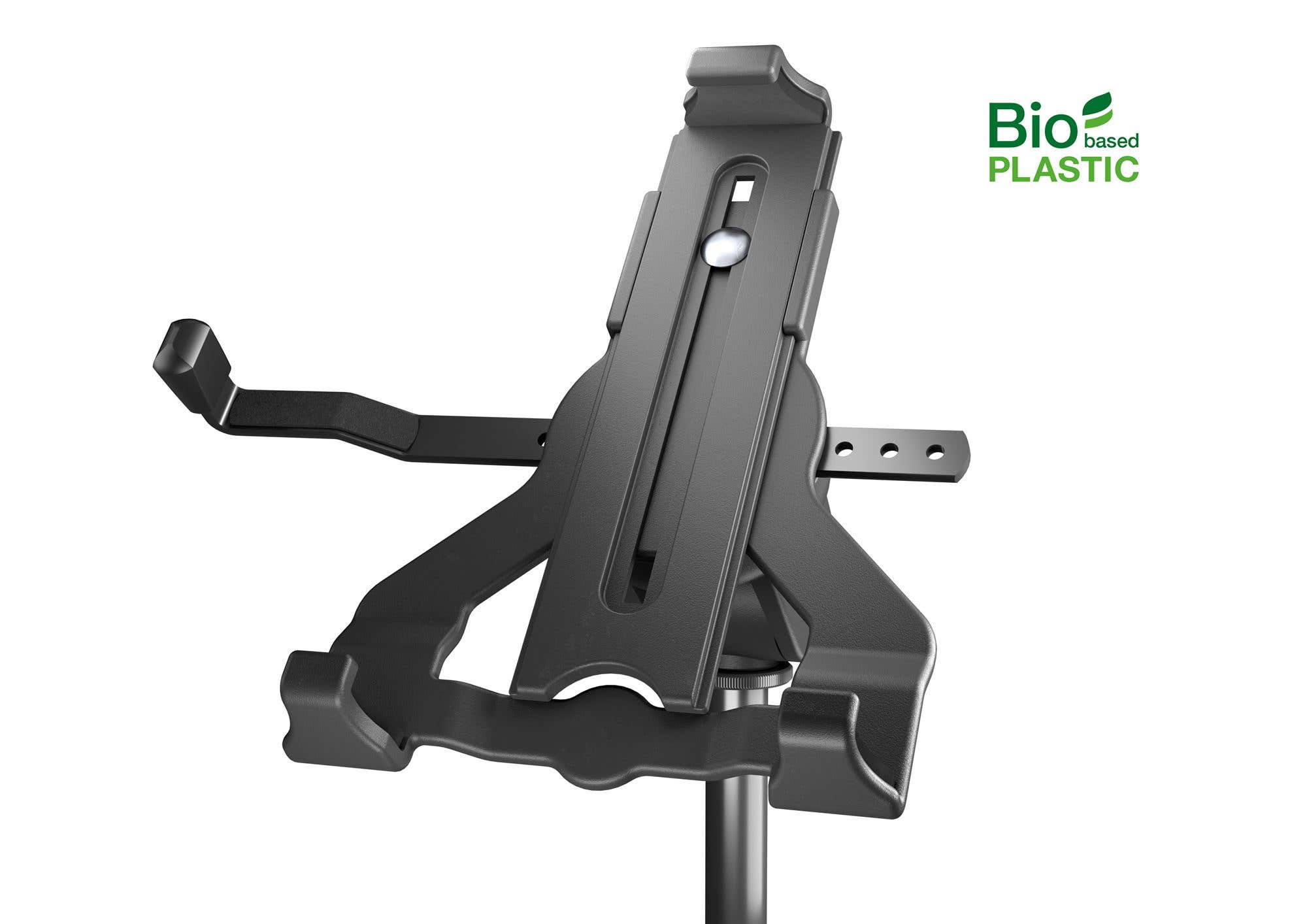 K&M 19744 Universal Tablet Holder Stand Black