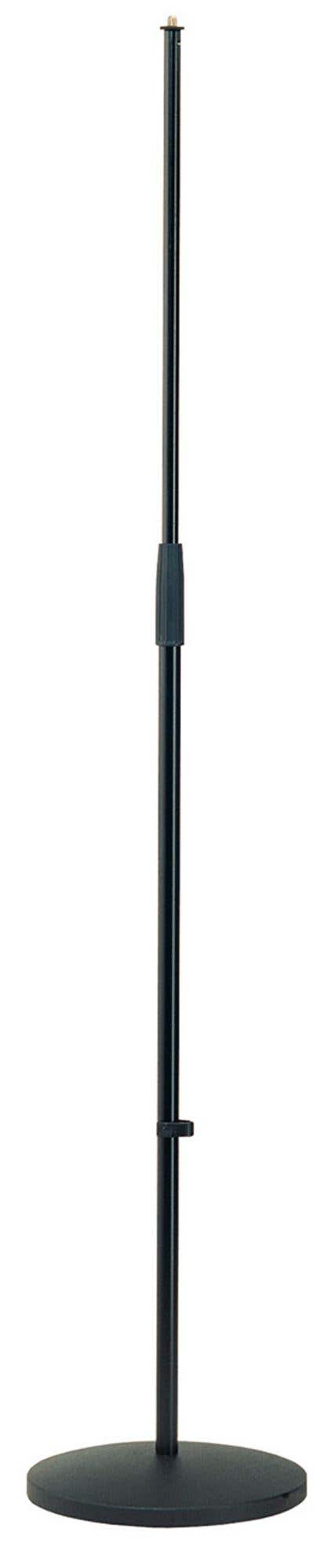 K&M 260/1 Round Base Microphone Stand Black